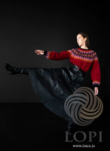 Load image into Gallery viewer, Kastali Cropped Blue - Knitting Kit